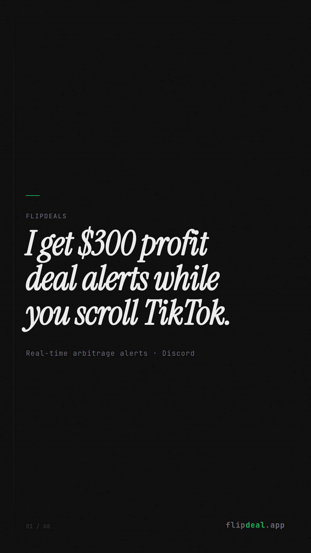 Slide 01 — Hook